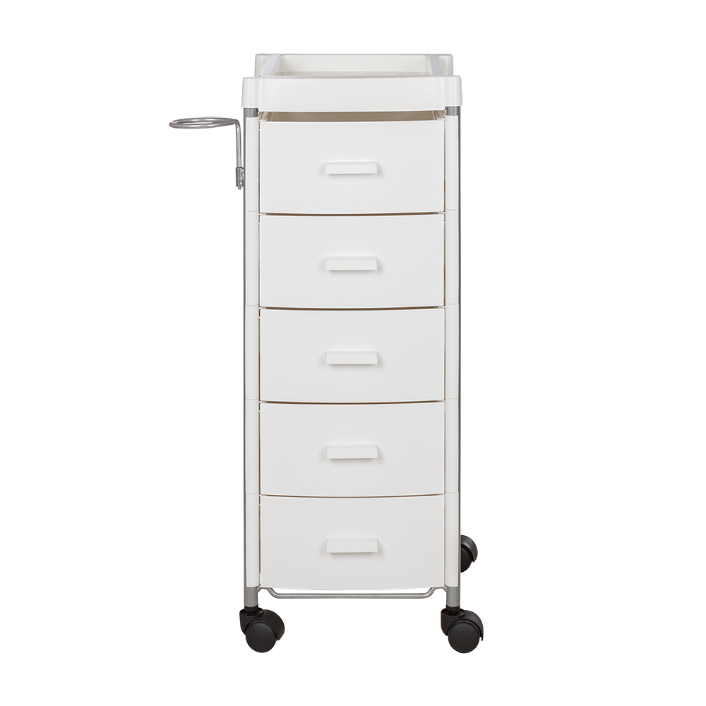 Тележка парикмахерская Глорис-04, белый