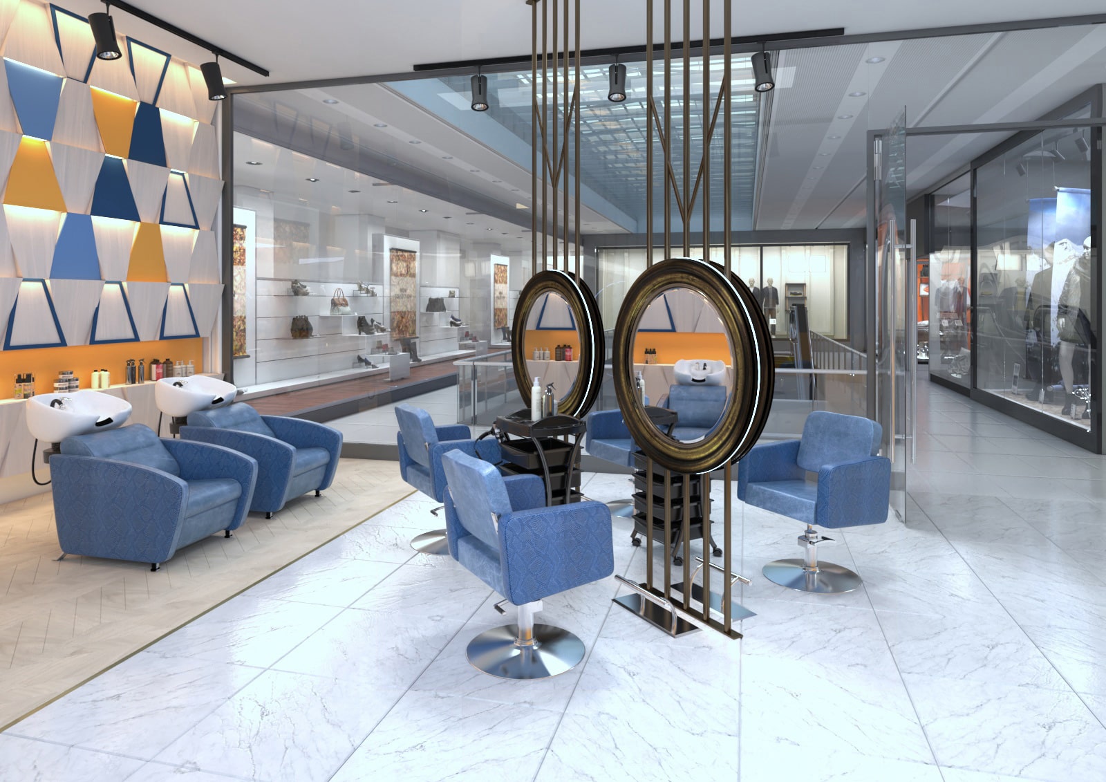 Парикмахерское кресло Одри