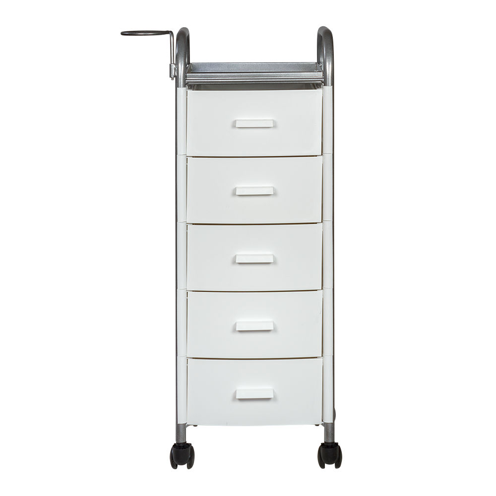 Тележка парикмахерская Глорис-02, белый