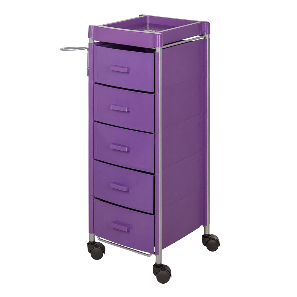 Тележка парикмахерская Глорис-04, черный