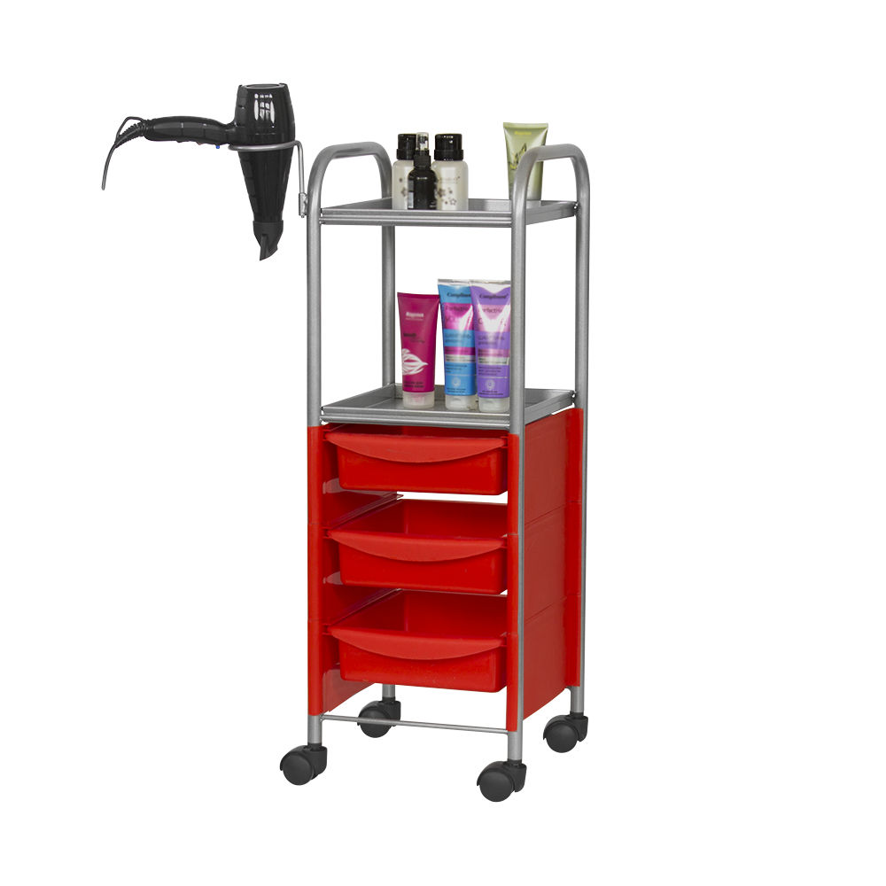 Тележка парикмахерская М-09, белый