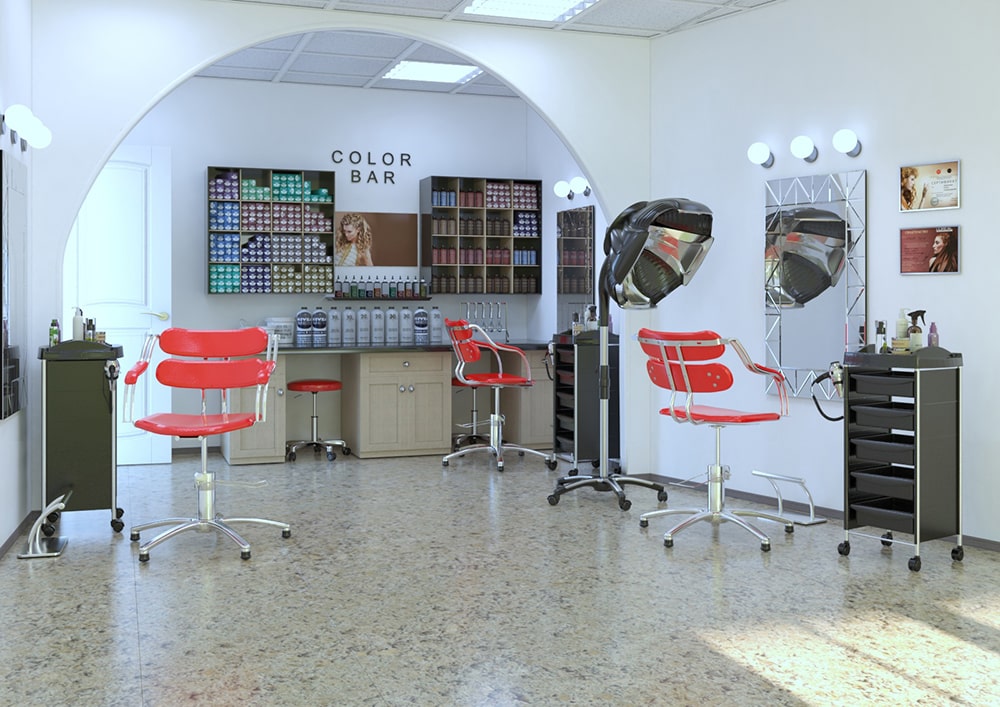 Тележка парикмахерская М-03 Next, серый