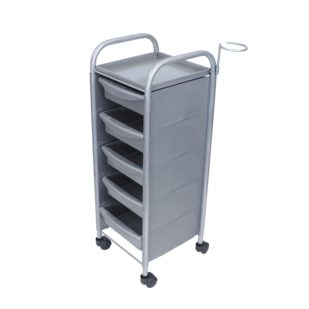 Тележка парикмахерская М-02, серый