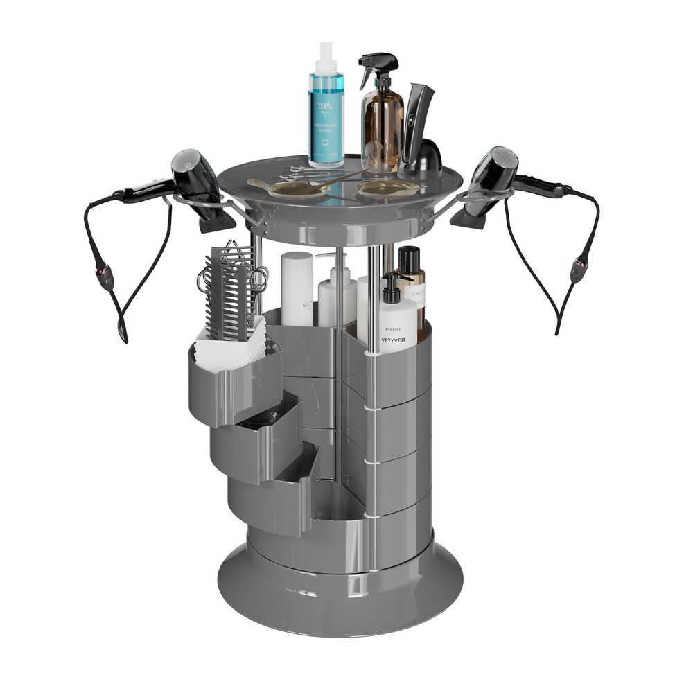 Парикмахерская тележка GiroCo Luisa, серый