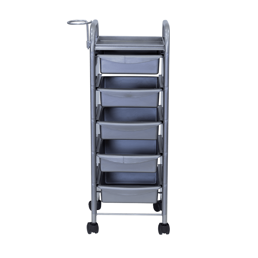 Тележка парикмахерская М-02, серый