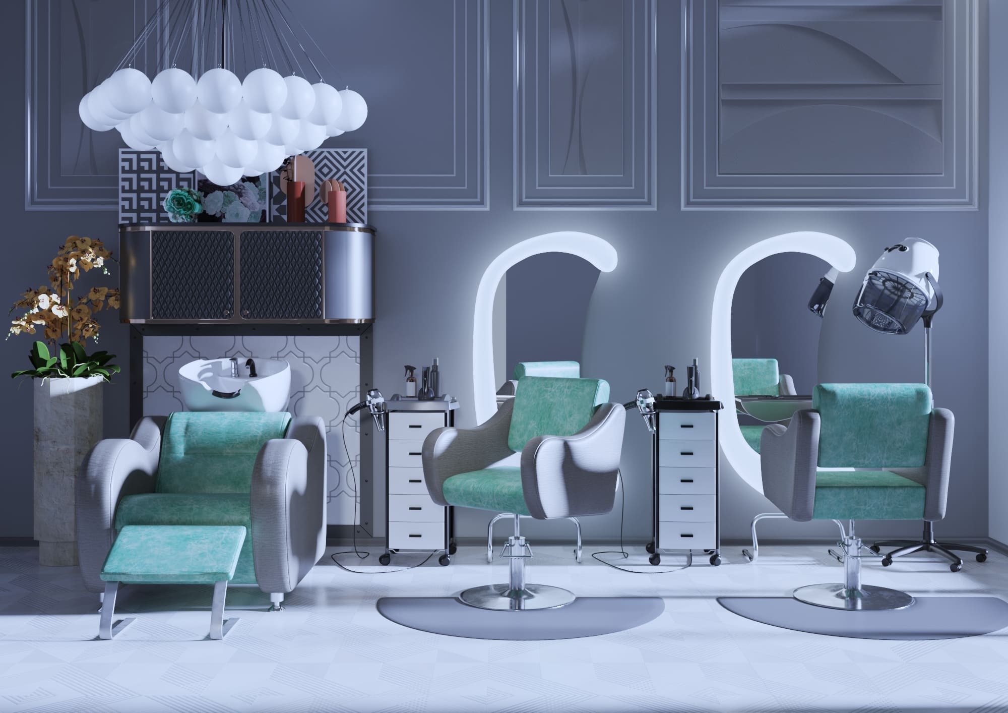 Комплект МД-24 (кресло + мойка)