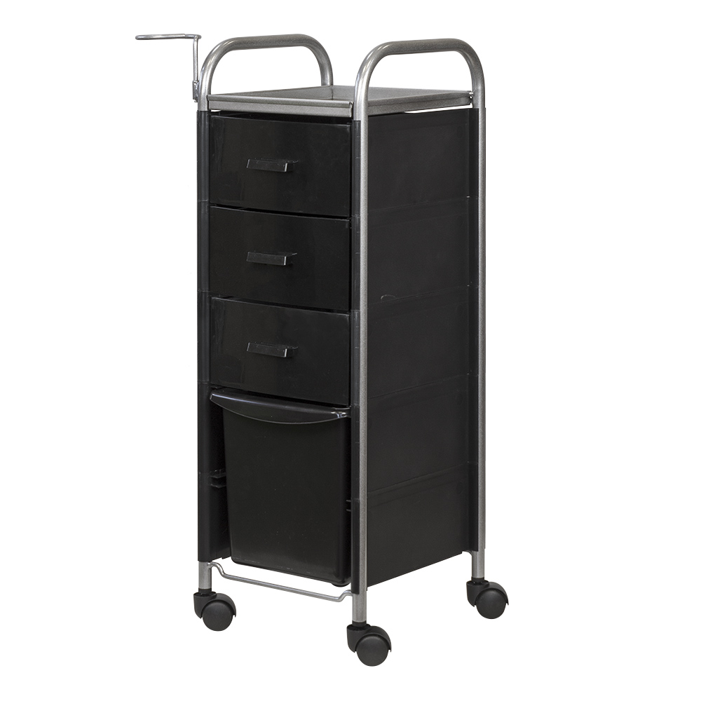 Тележка парикмахерская Глорис-02 box, белый