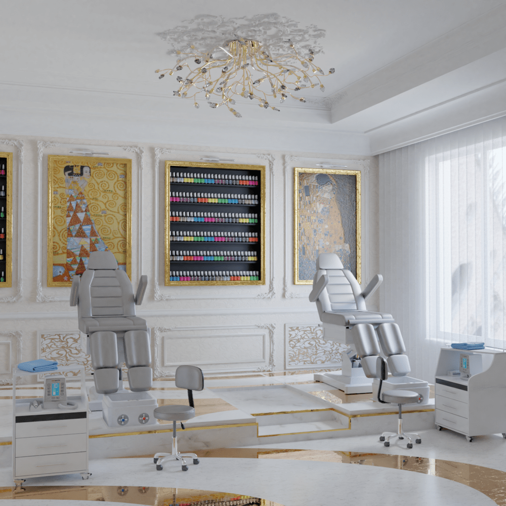 Педикюрное кресло Сириус-10 (Элегия-3) Белый