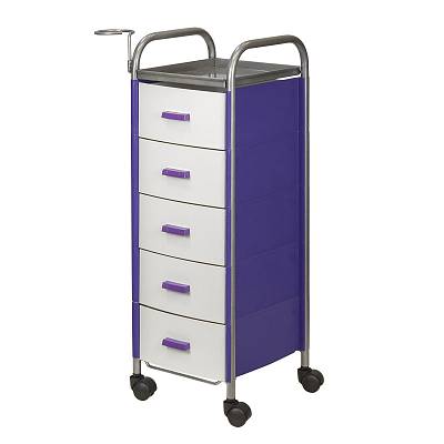 Тележка парикмахерская Глорис-02, белый