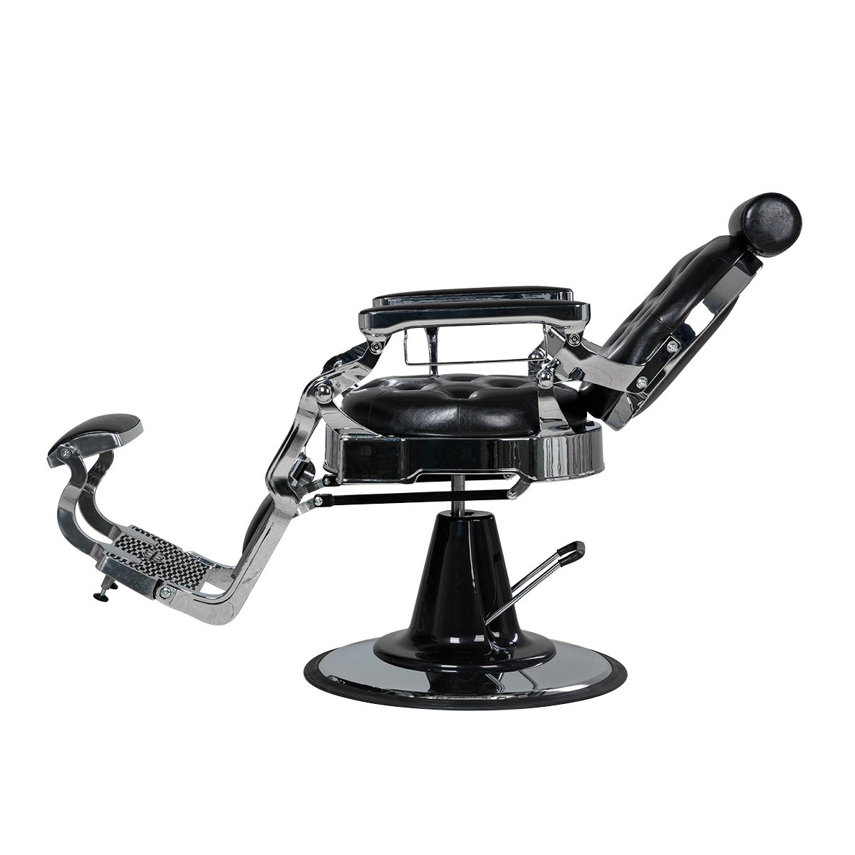 Кресло мужское барбер Ричард с каретной стяжкой