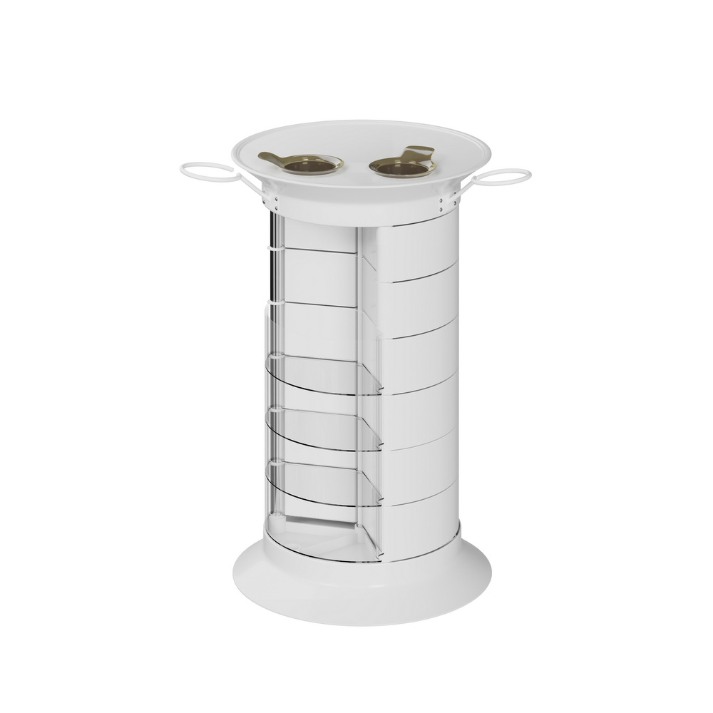 Парикмахерская тележка GiroCo Ofelia Plus, белый