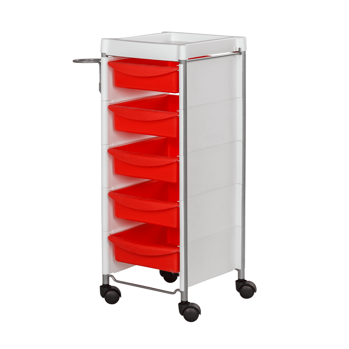 Тележка парикмахерская М-04, белый