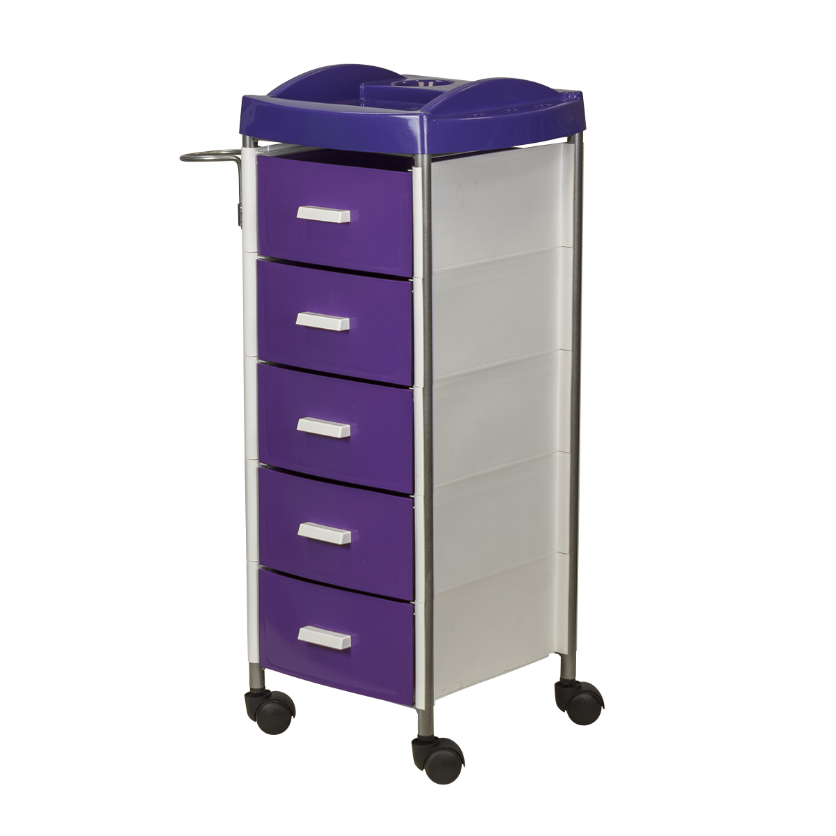 Тележка парикмахерская Глорис-03, черный