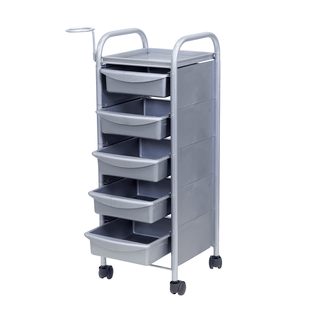 Тележка парикмахерская М-02, серый