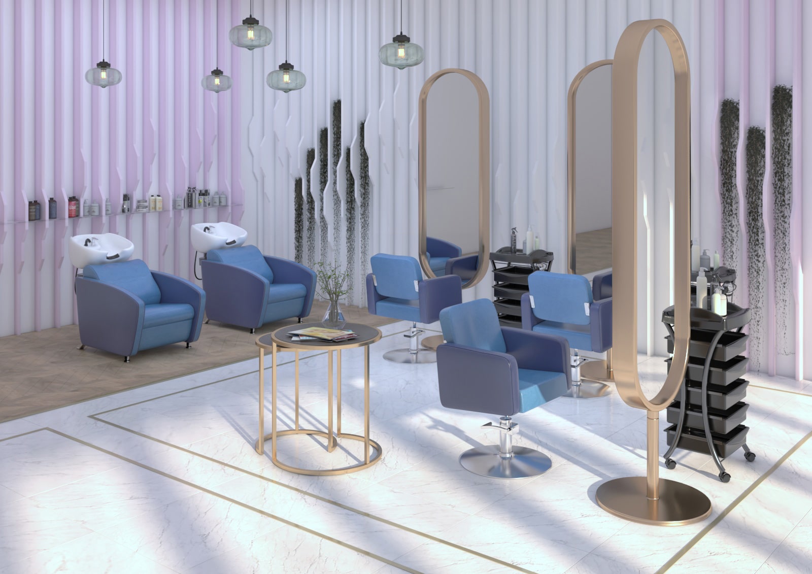 Парикмахерская мойка МД-123