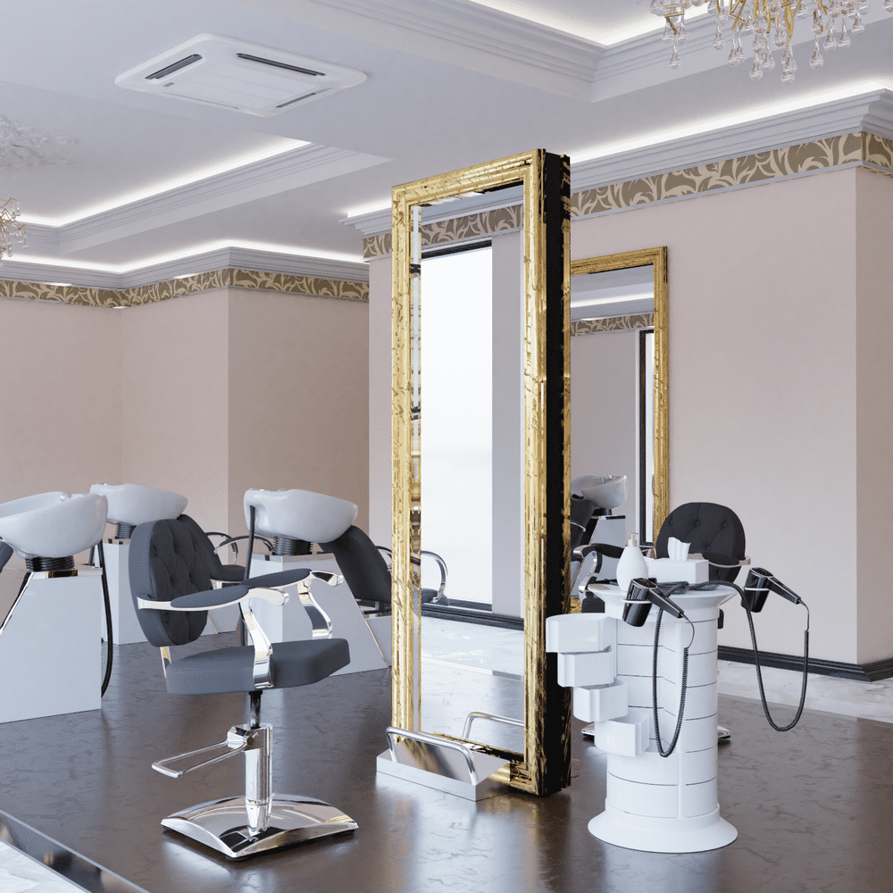 Парикмахерская тележка GiroCo Doble, черный