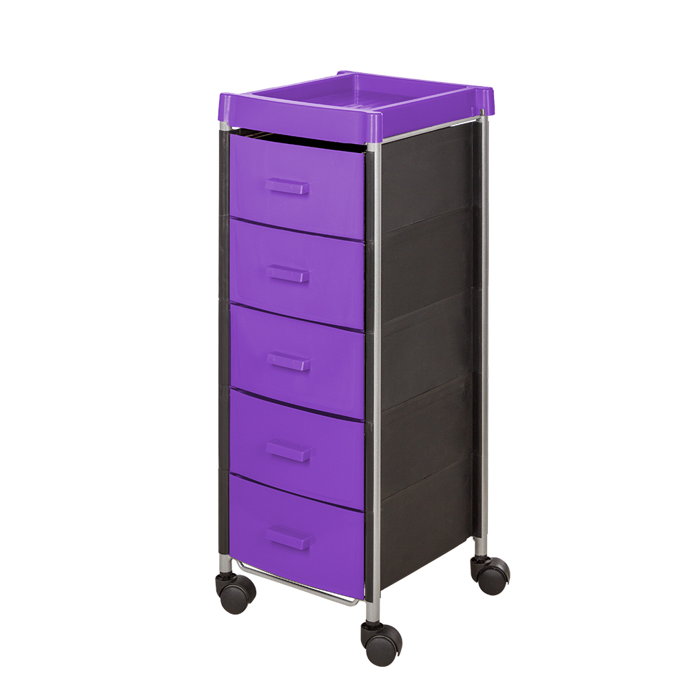 Тележка парикмахерская Глорис-04, черный