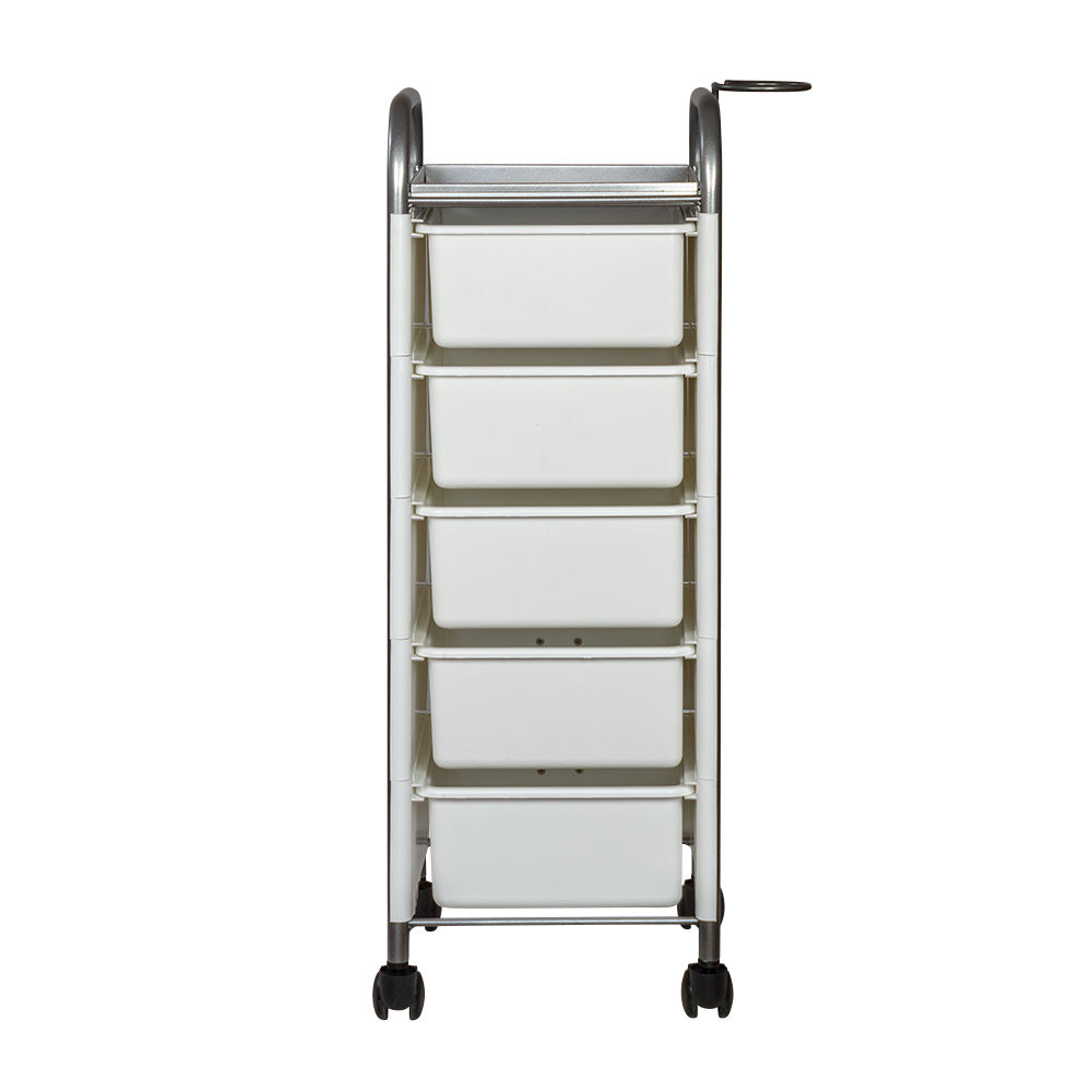 Тележка парикмахерская Глорис-02, белый