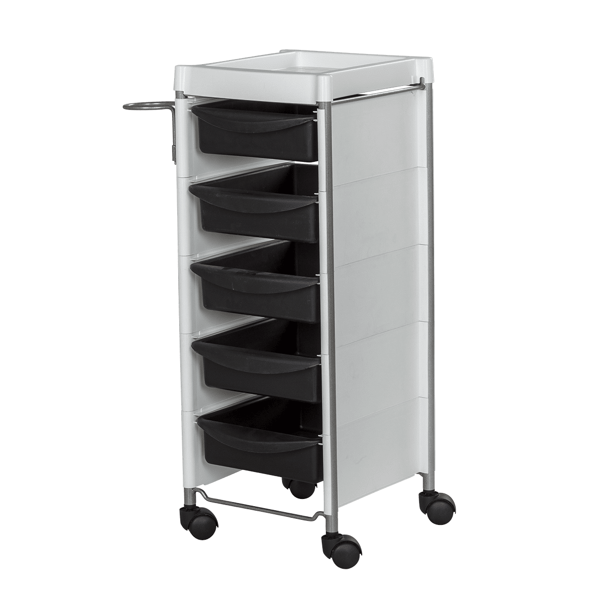 Тележка парикмахерская М-04, белый