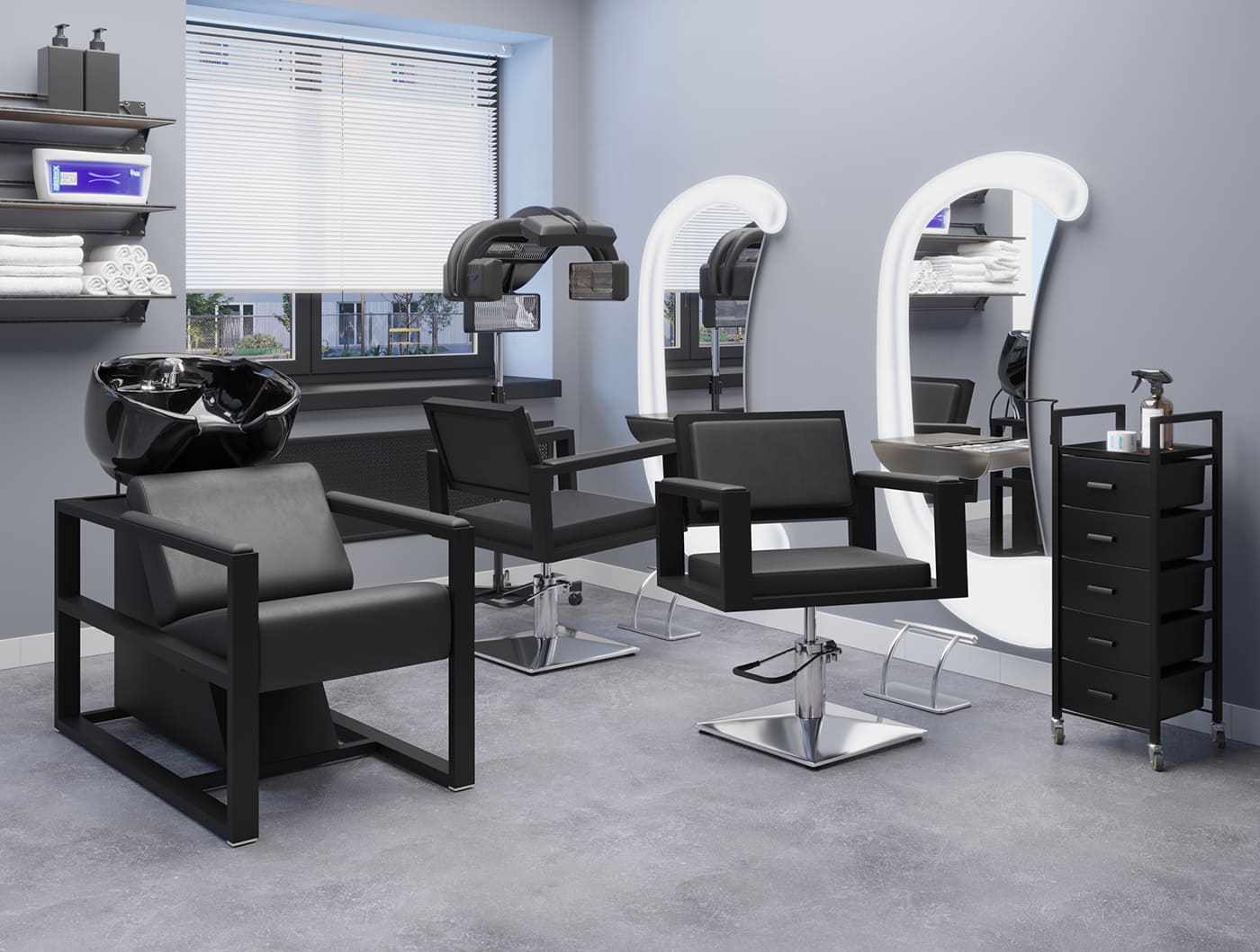 Комплект Дуглас (кресло + мойка)