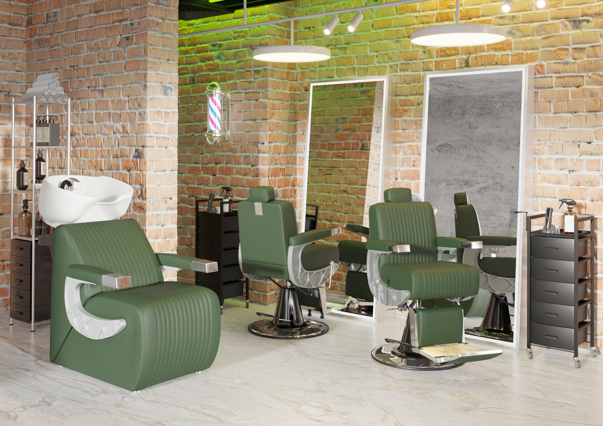 Комплект Челленджер (кресло+мойка)