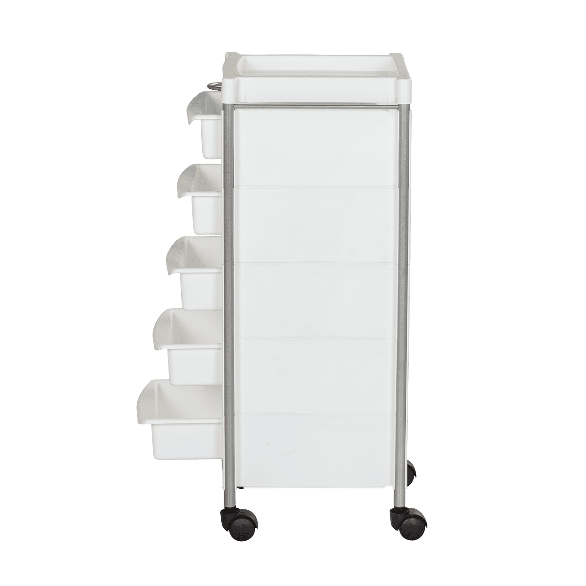 Тележка парикмахерская М-04, белый