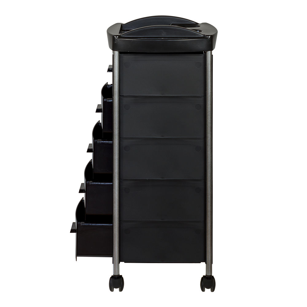 Тележка парикмахерская Глорис-03, черный