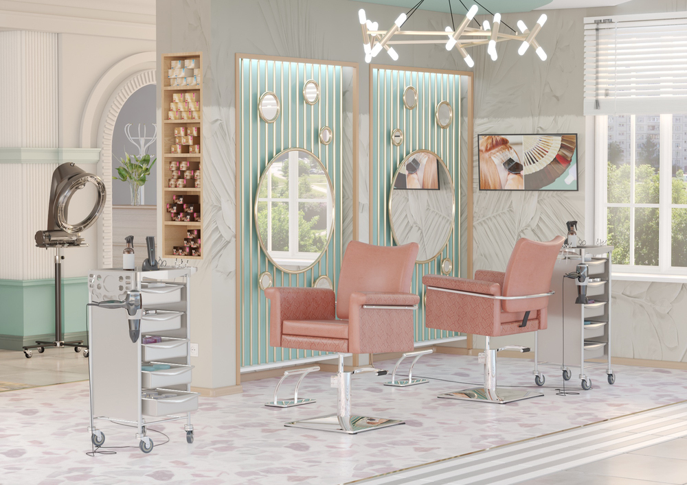 Кресло для парикмахерской Лесли гидравлика