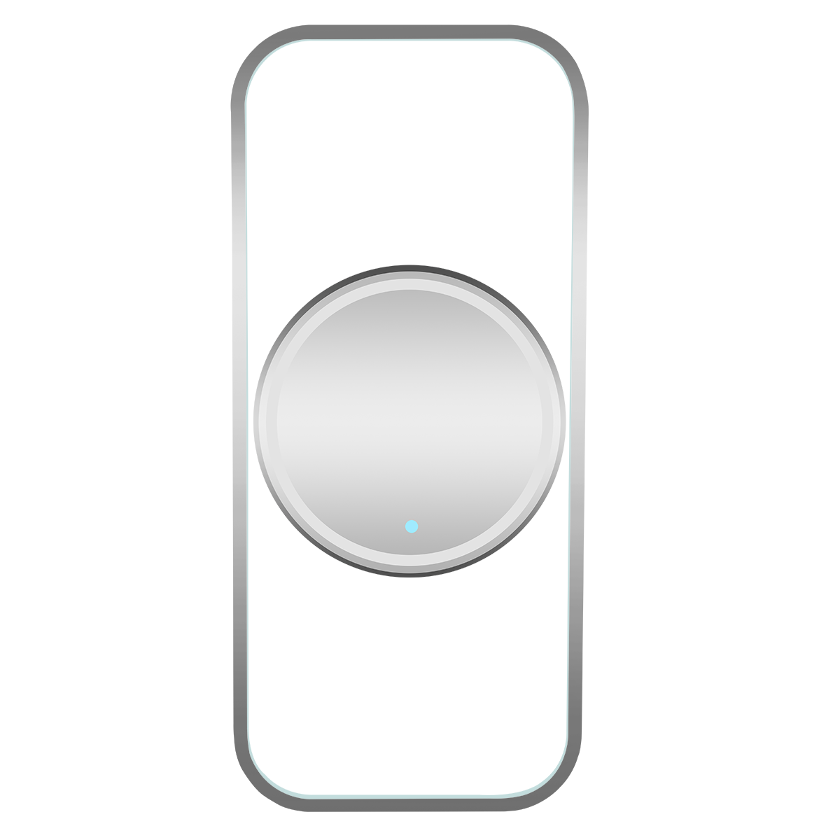 Парикмахерское зеркало МД-093, с подсветкой