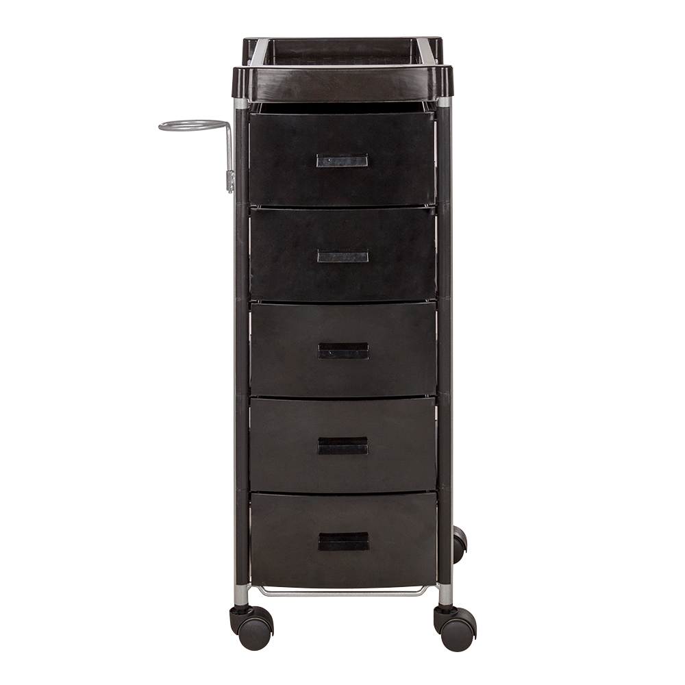 Тележка парикмахерская Глорис-04, черный