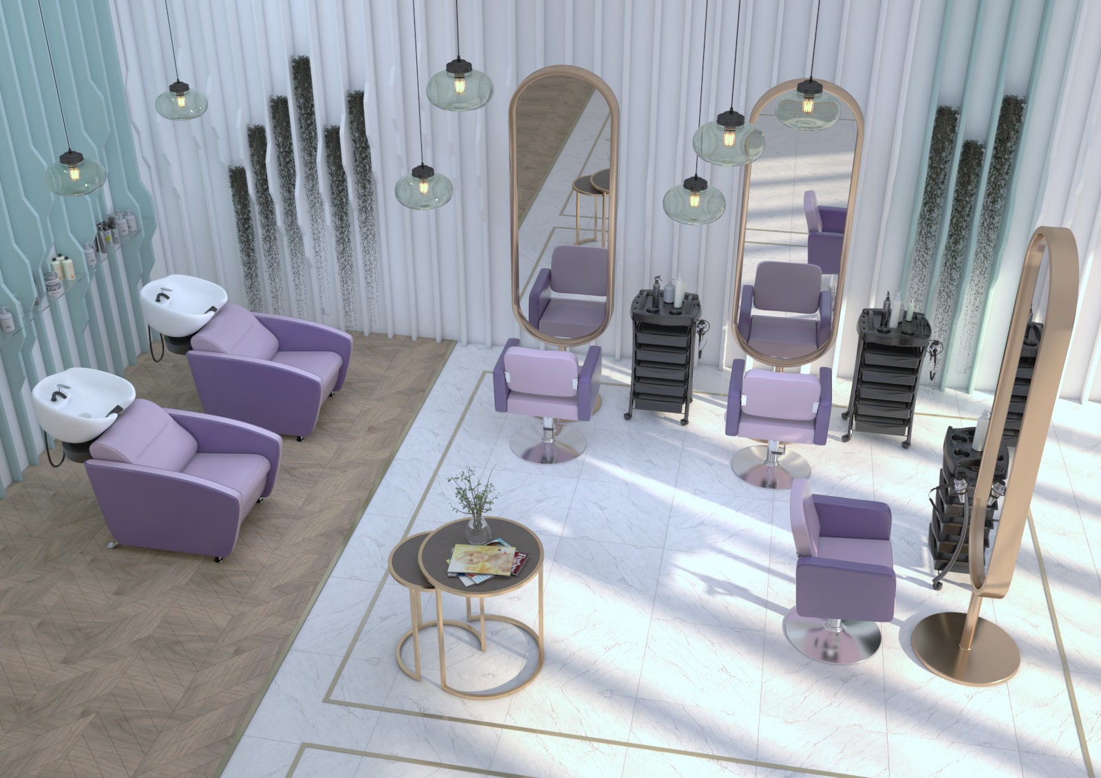 Парикмахерская мойка МД-123