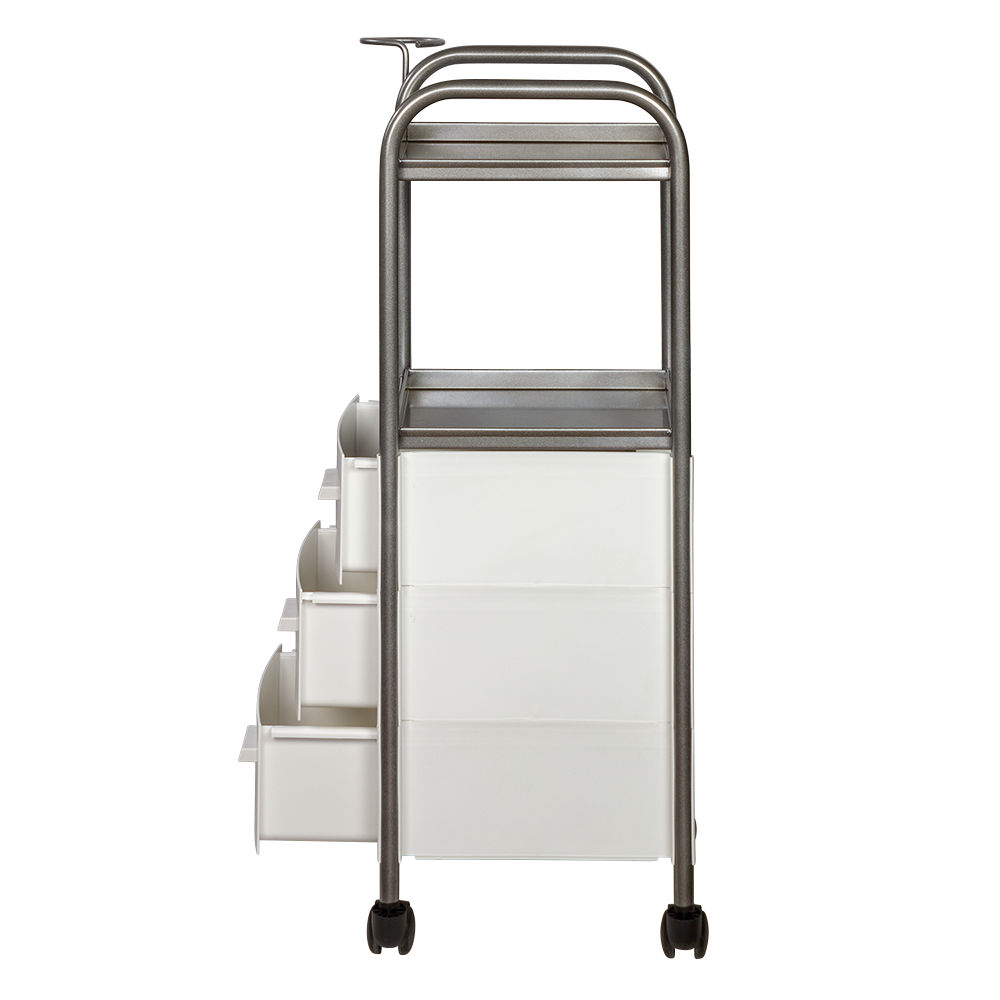 Тележка парикмахерская Глорис-09, белый