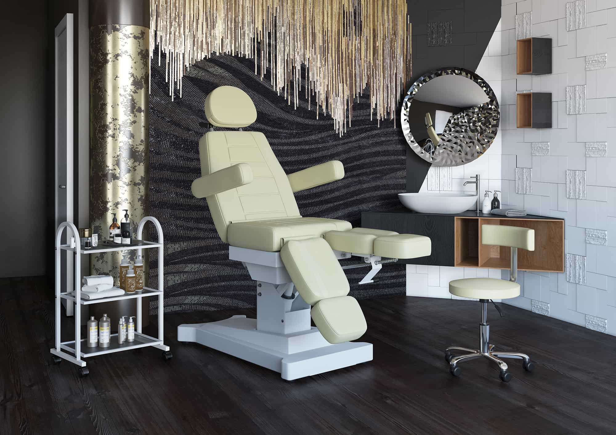 Педикюрное кресло СИРИУС-10 Pro, 3 мотора