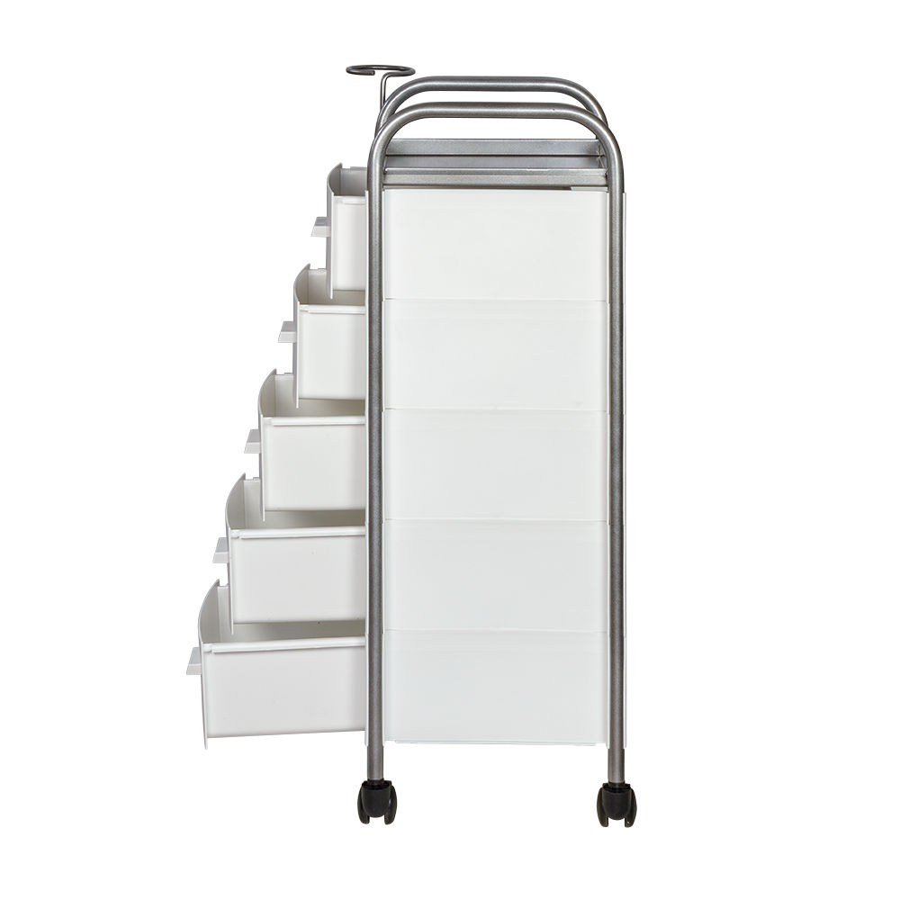 Тележка парикмахерская Глорис-02, белый